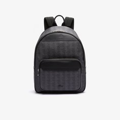 Рюкзак мужской Lacoste NH3649LX черный, 38х32х13 см