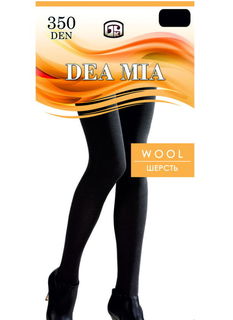 Колготки женские Dea Mia Wool черные 42-44 RU