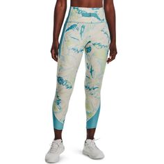 Леггинсы женские Under Armour HG Armour Ankle Leg NE бежевые SM