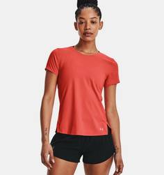 Футболка женская Under Armour UA IsoChill 200 Laser Tee бежевая SM