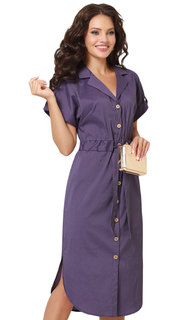 Платье женское DSTrend ФЛК52-00049323 фиолетовое 52 RU
