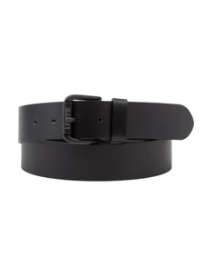 Ремень мужской Levis Textured Roller Buckle Belt черный, 90 см Levis®