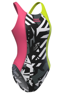 Купальник слитный женский Mad Wave M1462033A3W черный M