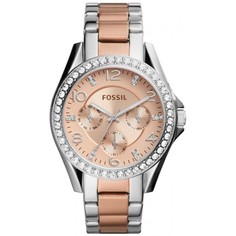 Наручные часы женские Fossil ES4145 серебристые/золотистые
