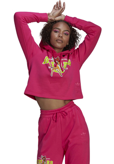 Толстовка женская Adidas Bambi Hoodie розовая 42 EU