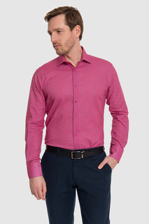 Рубашка мужская Kanzler SW09S2LSN/10-4 розовая 40