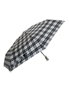 Зонт женский ZEST 54912 черно-серый