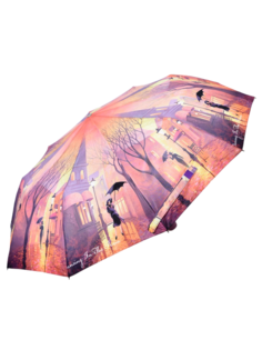 Зонт женский ZEST 53616 коралловый