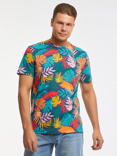 Футболка мужская oodji 5L641001M-15 разноцветная XL