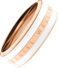 Кольцо из стали с эмалью р. 19 Daniel Wellington Classic-Ring-Satin-White-RG