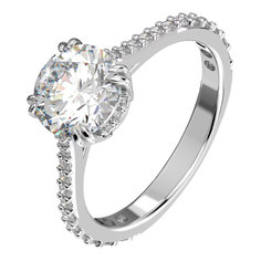 Кольцо из металла со swarovski р. 16 Swarovski 5645250