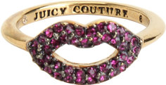 Кольцо из латуни с фианитом р. 18 Juicy Couture YJRU8132/GOLD