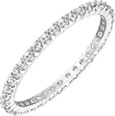 Кольцо из металла со swarovski р. 18.5 Swarovski 5007780