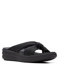 Шлепанцы женские Clarks Drift Ave 26171893 черные 36 EU