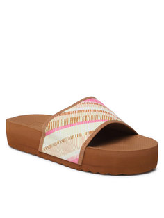 Шлепанцы женские Rip Curl Pool Party Platform Yardage 155WOT желтые 37 EU