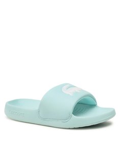 Шлепанцы женские Lacoste Croco 1.0 123 1 Cfa 745CFA00022L5 бирюзовые 39.5 EU