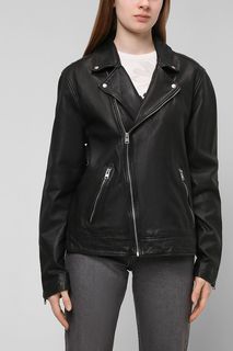 Кожаная куртка мужская Allsaints ML067P черная S