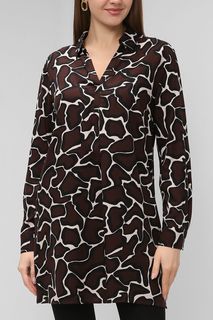 Блуза женская BETTY BARCLAY 8450/2912 коричневая 38 EU