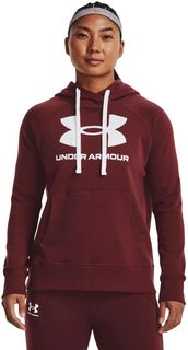 Худи женское Under Armour 1356318 бордовое XS