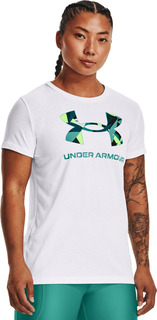 Футболка женская Under Armour 1356305 белая SM