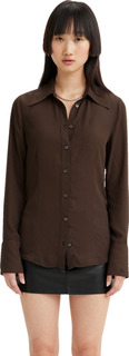 Рубашка женская Levis A4571 коричневая XS Levis®