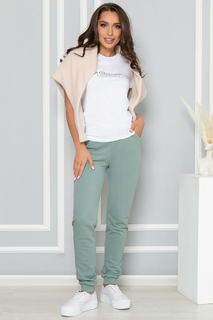 Брюки женские LT Collection В духе времени Б5171 зеленые 50 RU