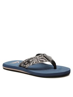 Шлепанцы мужские Quiksilver AQYL100047 синие 46 EU