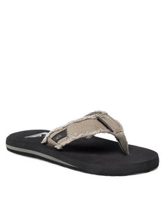 Шлепанцы мужские Quiksilver AQYL100047 бежевые 40 EU