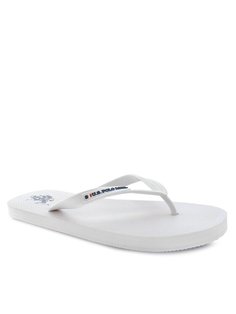 Шлепанцы мужские U.S. POLO Assn. Vaian VAIAN001A белые 42 EU