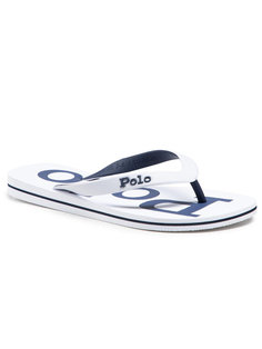 Шлепанцы мужские Polo Ralph Lauren Bolt 816830672002 белые 43 EU