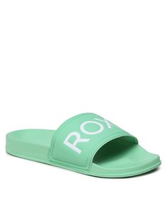 Шлепанцы женские Roxy ARJL100679 зеленые 40 EU