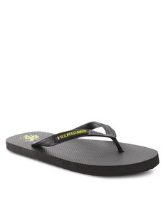 Шлепанцы мужские U.S. POLO Assn. Vaian VAIAN001A черные 41 EU