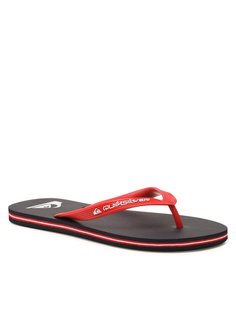 Шлепанцы мужские Quiksilver AQYL101325 красные 44 EU