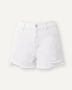 Шорты женские Incity 1.1.1.22.01.06.00244 белые 28W/32L