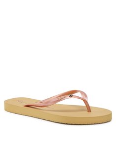 Шлепанцы женские Rip Curl Script Wave TGTF25 золотистые 37 EU