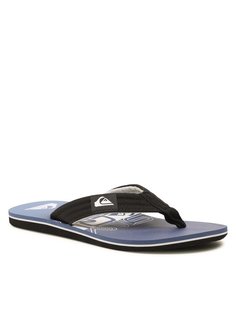 Шлепанцы мужские Quiksilver AQYL101339 черные 41 EU