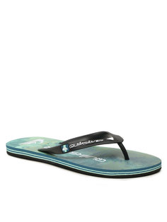 Шлепанцы мужские Quiksilver AQYL101245 черные 46 EU