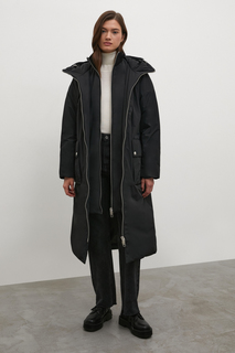 Пальто женское Finn Flare FWB51050 черное XL