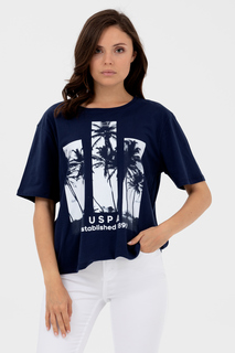 Футболка женская U.S. POLO Assn. G082GL011-000-1570779-GADA синяя M