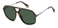 Солнцезащитные очки унисекс Polaroid PLD-20514308659UC, коричневый