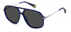 Солнцезащитные очки унисекс Polaroid PLD-205143PJP59M9, синий