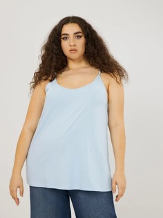 Топ женский MAT fashion Plus size_1070 голубой L