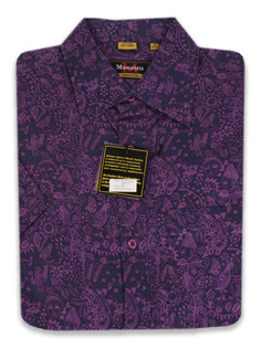 Рубашка мужская Maestro Evolution Dark-k фиолетовая 43/170-178