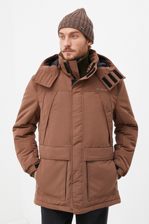 Куртка мужская Finn Flare FWB21005 коричневая M