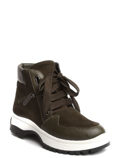 Ботинки женские Milana 1922291 зеленые 36 RU