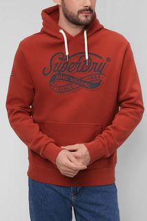 Худи мужское Superdry M2011483A оранжевое 2XL