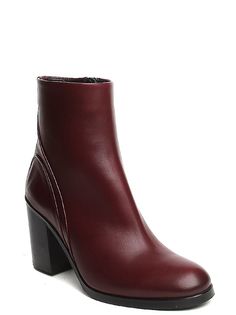 Ботильоны женские Milana 1925041 бордовые 35 RU