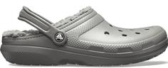 Сабо унисекс Crocs Classic Lined Clog серые 37 EU