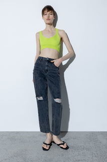 Джинсы женские Incity 1.1.2.22.01.08.00727 серые W30/L32