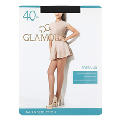 Колготки женские Glamour черные 4